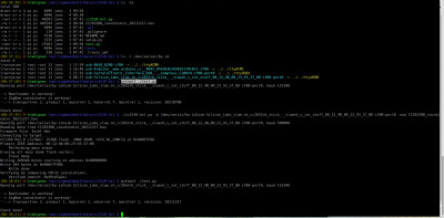 Opération de changement de firmware sur le dongle CC2652RB