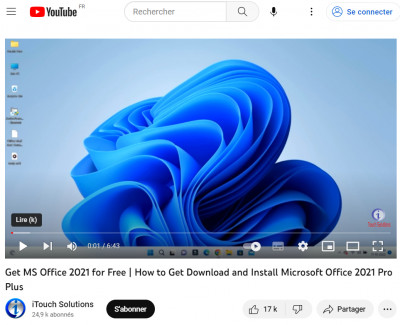 Vidéo qui explique la méthode