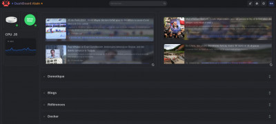 Ma page d'accueil de Homarr