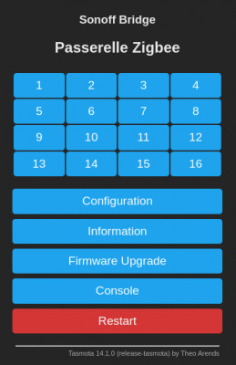 Étape 3 : Retour à l'affichage du menu